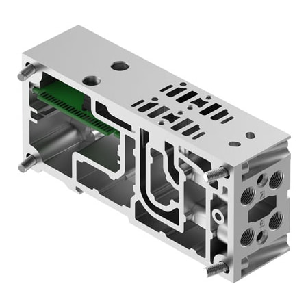 Festo Manifold Sub-Base VABV-S4-2HS-N18-2T2 VABV-S4-2HS-N18-2T2